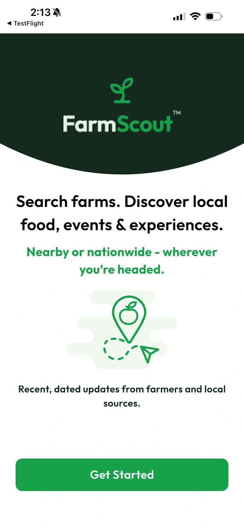 FarmScout app - search farms, local food, events and experiences.