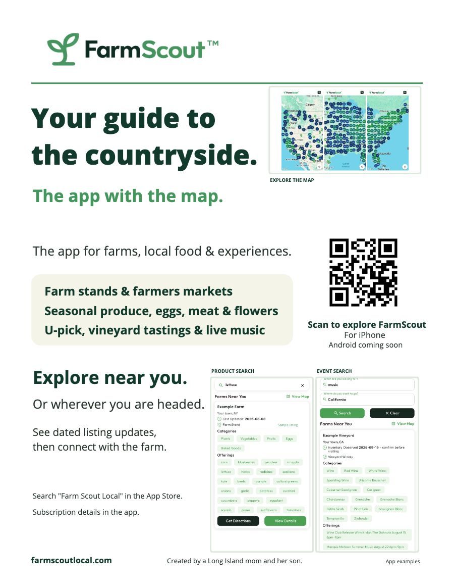 FarmScout national explore near you poster